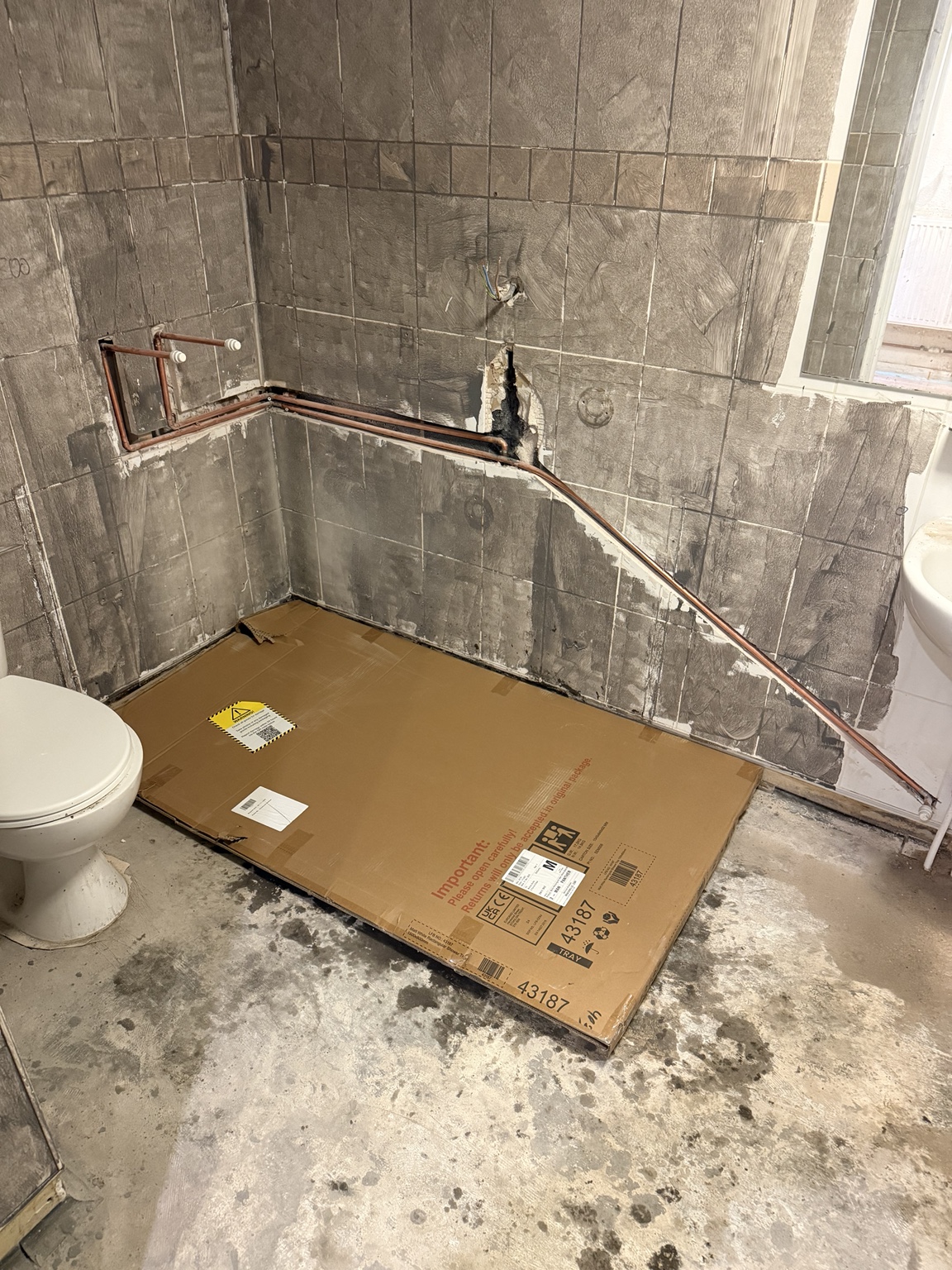 HAAS Bathroom Install project