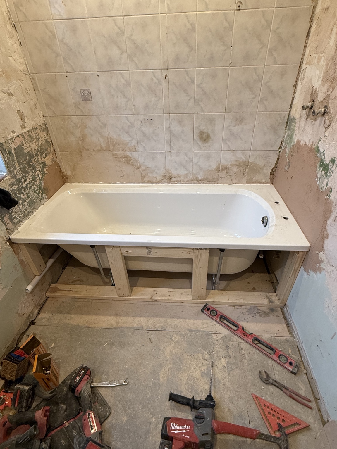 HAAS Bathroom Install project