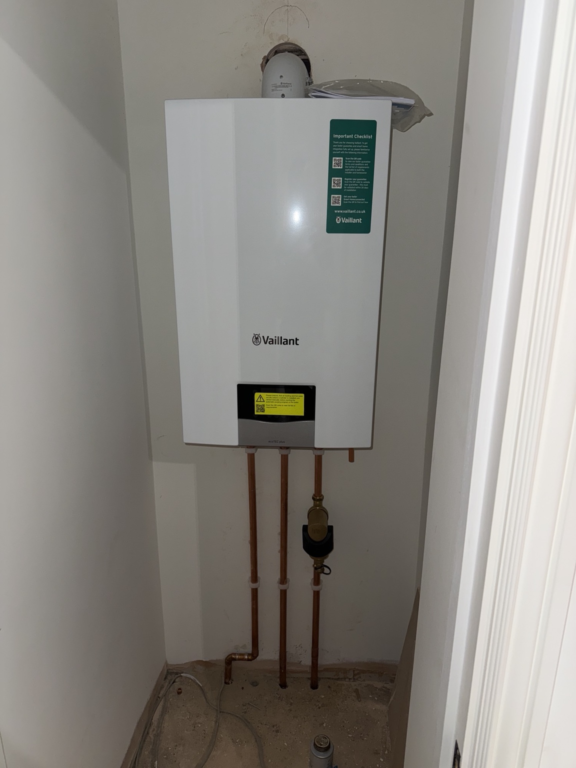 HAAS Boiler Install project