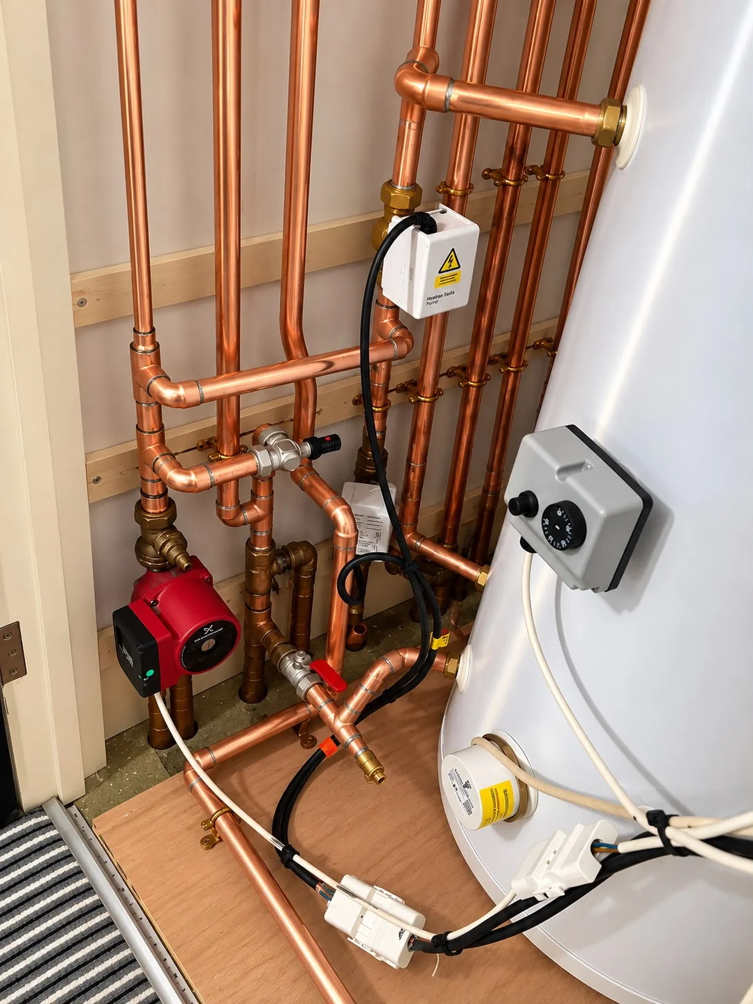 After boiler installation β HAAS professional result